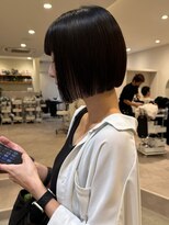 ココ なかもず店(COCO)&nbsp;レイヤーカット/ボブ/髪質改善/小顔/ココアベージュ