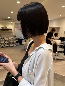 ココ なかもず店(COCO) レイヤーカット/ボブ/髪質改善/小顔/ココアベージュ