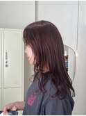 秋カラー/ミディアムヘア
