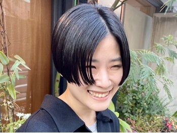 ブラーラ(blala)の写真/帰ってからも扱いやすいカット - 骨格/クセ/髪質を見極めた『扱いやすい』ナチュラル綺麗ショートはblala