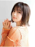切りっぱなしボブ