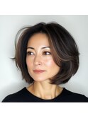 ☆３０代４０代５０代ひし形ツヤトップふんわりCカーブ
