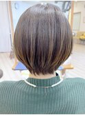 【morio成増/児玉】似合わせショート　オリーブカラー