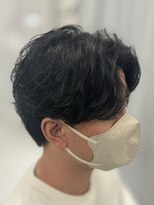 バース 梅田中崎町店(BIRTH)&nbsp;ニュアンスパーマセンターパートフェザーパーマワンカールパーマ