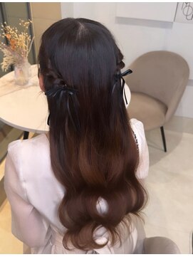 ミルクティー(Milk TEA) ヘアセット♪