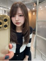 マーシュ 梅田(marshu)&nbsp;フェイスレイヤー×ウルフレイヤーカット