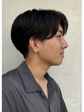 メンズバイココテラス 豊中(men's by cocoterace) 毛流れパーマ/メンズパーマ/センターパート