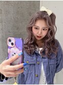 lavender×gray color