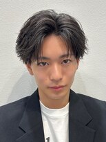 オーシャントーキョー 仙台(OCEAN TOKYO)&nbsp;フェザーショートツーブロックフェザーパーマセンターパート韓国