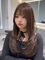 ロンドウル 熊本(Lond ulu) 韓国ヘア/ブリーチなし/顔周りカット/レイヤーカット/