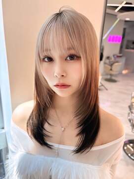 モナバイルーブル(MONA by Louvre) 【MONA名古屋駅/名駅】レイヤーカット/似合わせ/エンドカラー