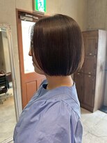 ヨーク(yoke.)&nbsp;ショート/ボブ/深みブラウン/ストレート