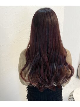 ヘアデザインファブロ イオンモール宮崎店(hair design FABRO.) ボルドー/レッドブラウン/ピンクラベンダー