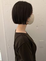 カウチ 板橋本町店(kauti)&nbsp;ぱつっと切りっぱなしボブ