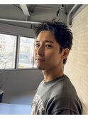 大人スパイキー無造作ショート
