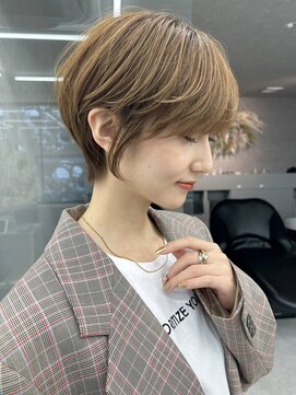 ロンドウル 熊本(Lond ulu) 大人美人ショートハイライト[熊本／上通/下通］