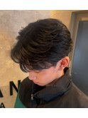 フェザーショート×曲がる縮毛矯正