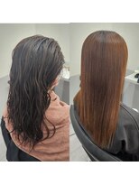 トッカ 茨木(tocca)&nbsp;【tocca茨木　篠原】ピンピンにならない柔らかく自然な縮毛矯正