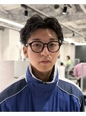 【お洒落メンズ必見!】短めセンターパート