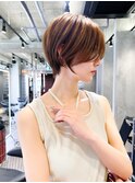 クールショート/顔周りカット/前髪白髪/20代30代40代50代/柏駅
