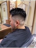 スパイキーショート/スキンフェード