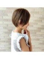 アース 一宮店(HAIR & MAKE EARTH) 30代40代丸みショートヘア