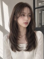 ユーフォリア 青山(Euphoria)&nbsp;大人美人艶カラーベージュ小顔カット透明感ロング
