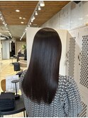 艶髪「縮毛矯正」