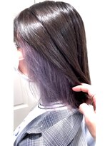 アルブル エト シミー(Arbre et chimie)&nbsp;ダークパープル/ナチュラルショート/夏のヘアアレンジ/東村山