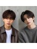 【☆リピート定番メニュー☆】《メンズカット+眉カット+炭酸Sh》池下/今池