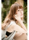 サーフガール外国人風ハイライトカラーsweetカール