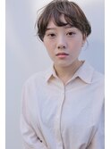 ベリーショートでアンニュイなパーマ【soi下北沢】