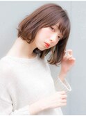 顎ラインボブでスッキリ☆relian表参道