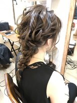 ロカット サロン(Roquat Salon) ブライダルあみおろしアレンジ【ヘアアレンジ 立川/立川南/袴】