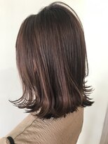 ヘアデザイン ディクト(hair design D.c.t) [D.c.t]平田ヒデカズ ピンクベージュカラー