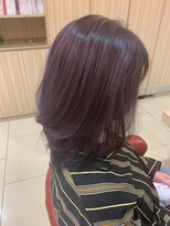 プログレス 小平小川店(PROGRESS)&nbsp;ピンクパープル/ピンクベージュ/ミディアム/10代20代30代