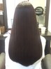 カット＋縮毛矯正＋保湿カラー＋トリートメント＋お試しスパ　￥22650