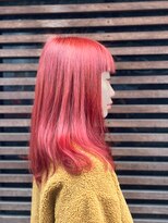 クロ ヘアー(CURRO HAIR) ダブルカラー　RED