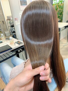 ビーチ(Beach) 天使の輪ヘア