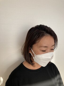 カルム 新田(calm) 簡単可愛いボブ