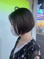 グランツ ヘアーデザイン(GLANZ HAIR DESIGN)&nbsp;ナチュラルカラー×スッキリボブ