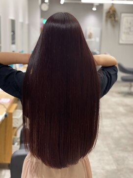 アヴァンス 京橋店(AVANCE) うる艶髪の美髪スタイル!髪質改善とイルミナカラー@京橋