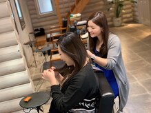 クレエ ヘアー デザイン(creer hair design)の雰囲気（お客様の声に耳を傾け、お客様の髪の悩みを共有・改善します）