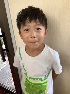 サンゴ美容室 キッズカット