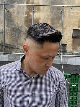 ドルクス 日本橋(Dorcus) 白髪ぼかしハイライト白髪染めしたくない男性にオススメ