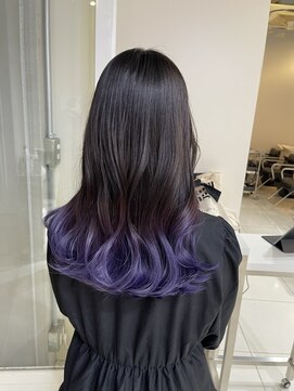 アライブ ハラジュク(ALIVE harajuku) ブルーラベンダーグラデーションryota