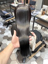 シェノン 梅田(CHAINON)&nbsp;酸性ストレートで豊潤髪♪グレージュ/縮毛矯正/髪質改善