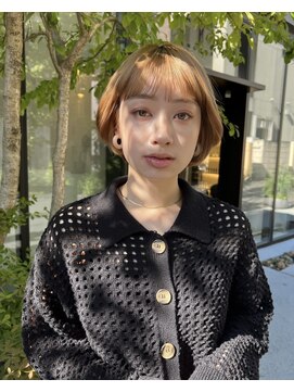 ラフィネ 成増店(raffine) 抜きっぱなし!ハイトーンブロンドボブ【成増美容室】東部東上線