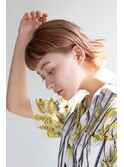 ハイトーンオン眉ショート