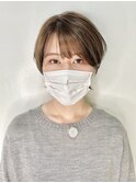 【morio池袋】ショートウルフグレージュヘア○